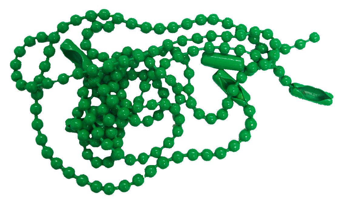 No.3 (2.4mm) Green Steel Ball Key Chains